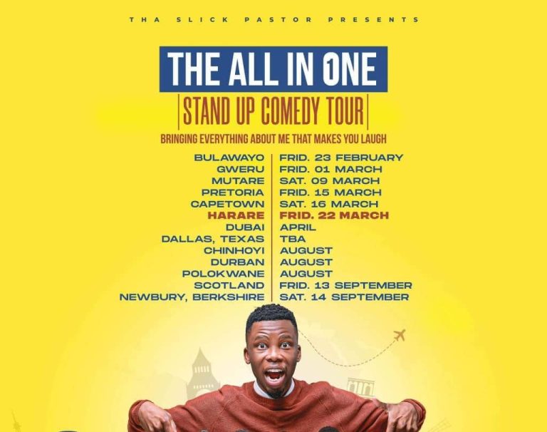 All-in-one comedy tour with the Slick Pastor