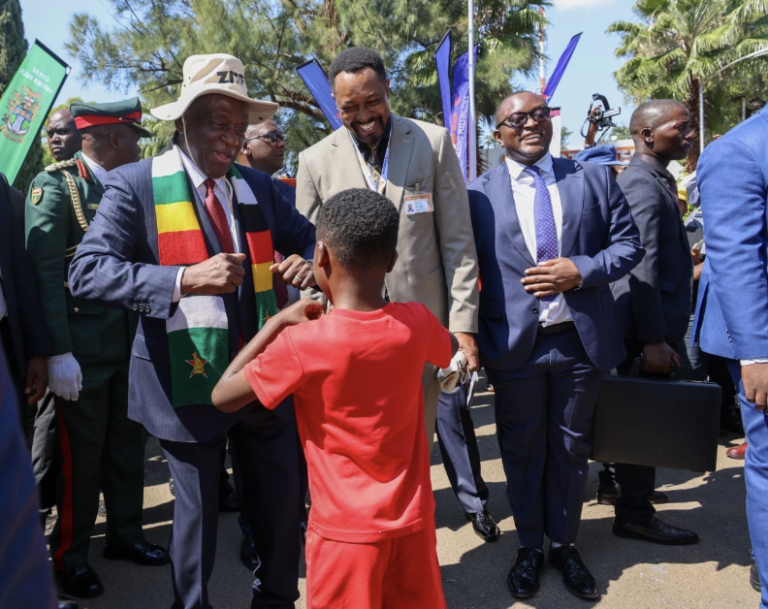 President Mnangagwa impressed with ZITF exhibitions